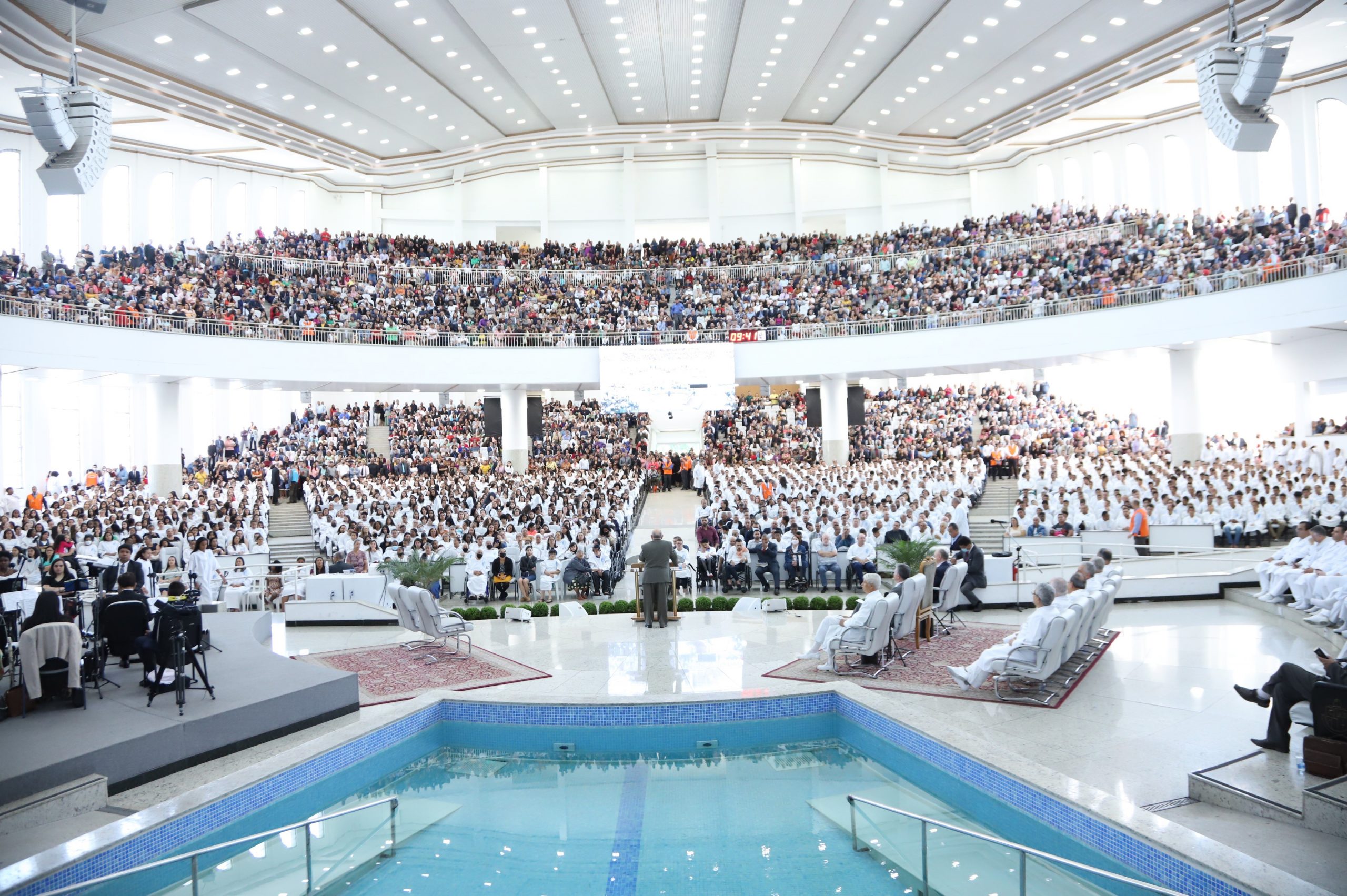 AD Belém realiza o último Batismo em Águas de 2023