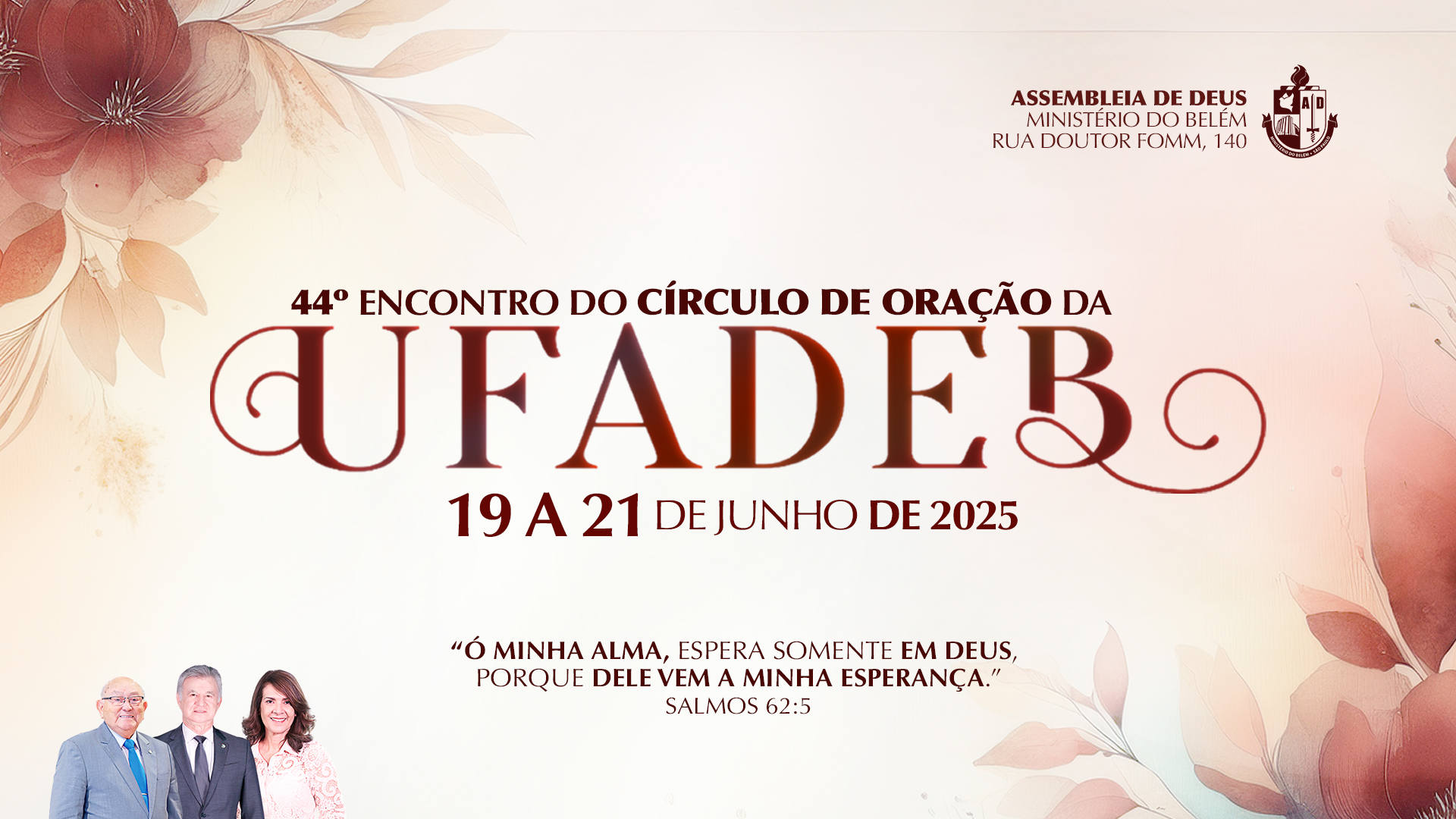 AD em São Paulo realizará o 44º Encontro Geral do Círculo de Oração