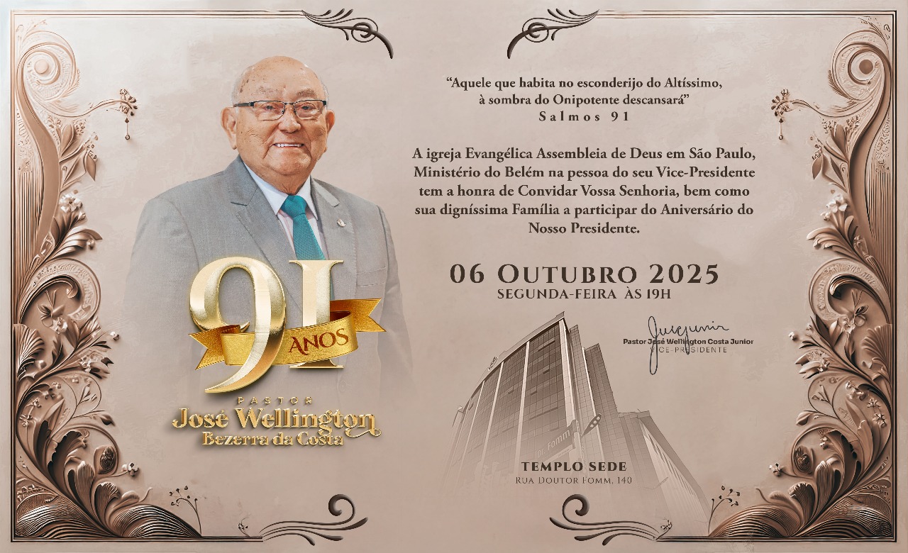 Celebração pelo 91º aniversário do presidente