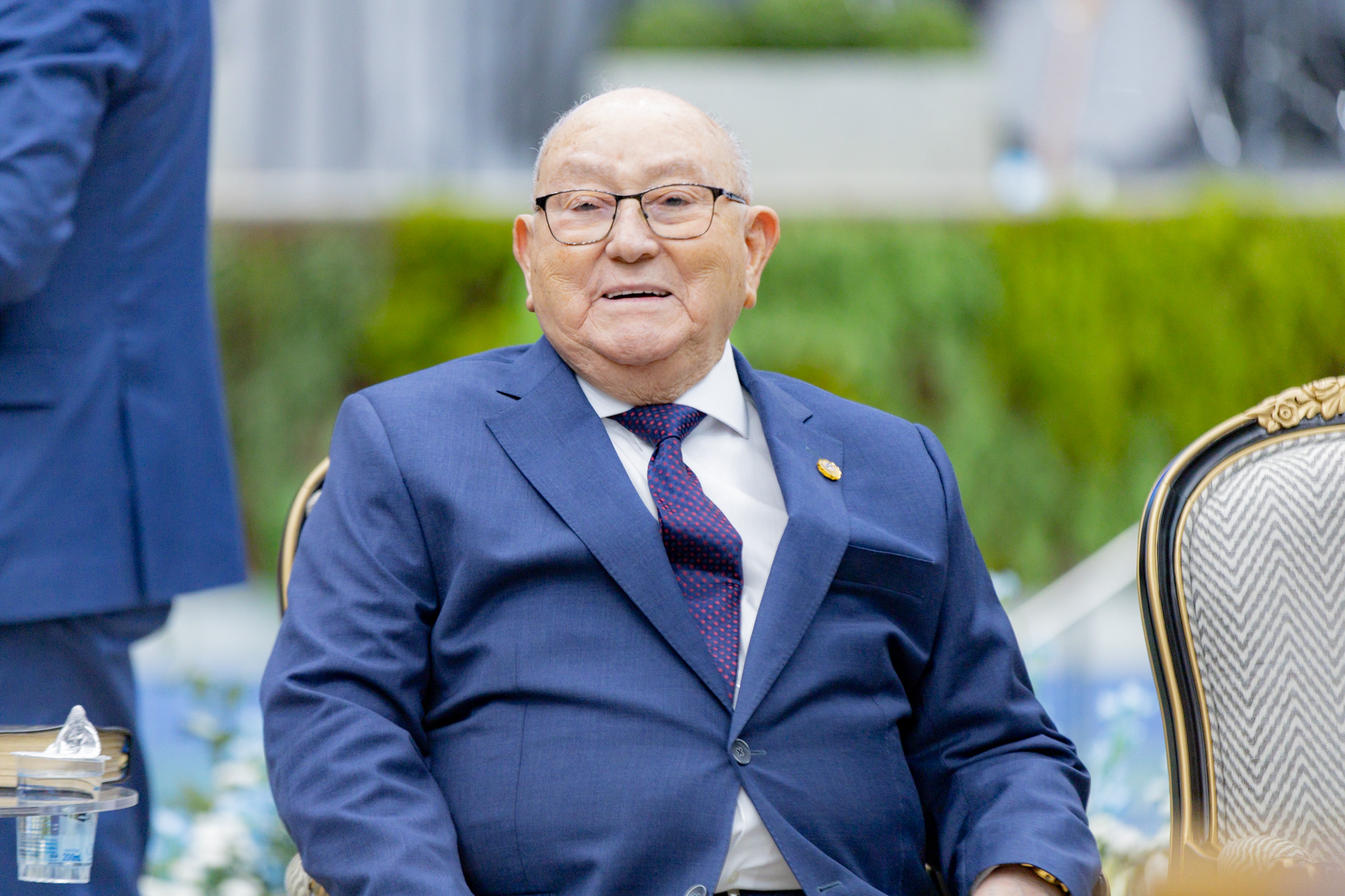 Relembrando a celebração de aniversário do Presidente