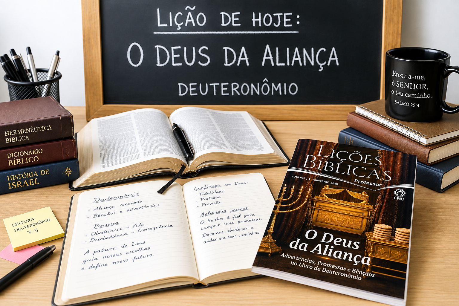 AD Belém anuncia novos temas da EBD para o 4º Trimestre com revistas da CPAD