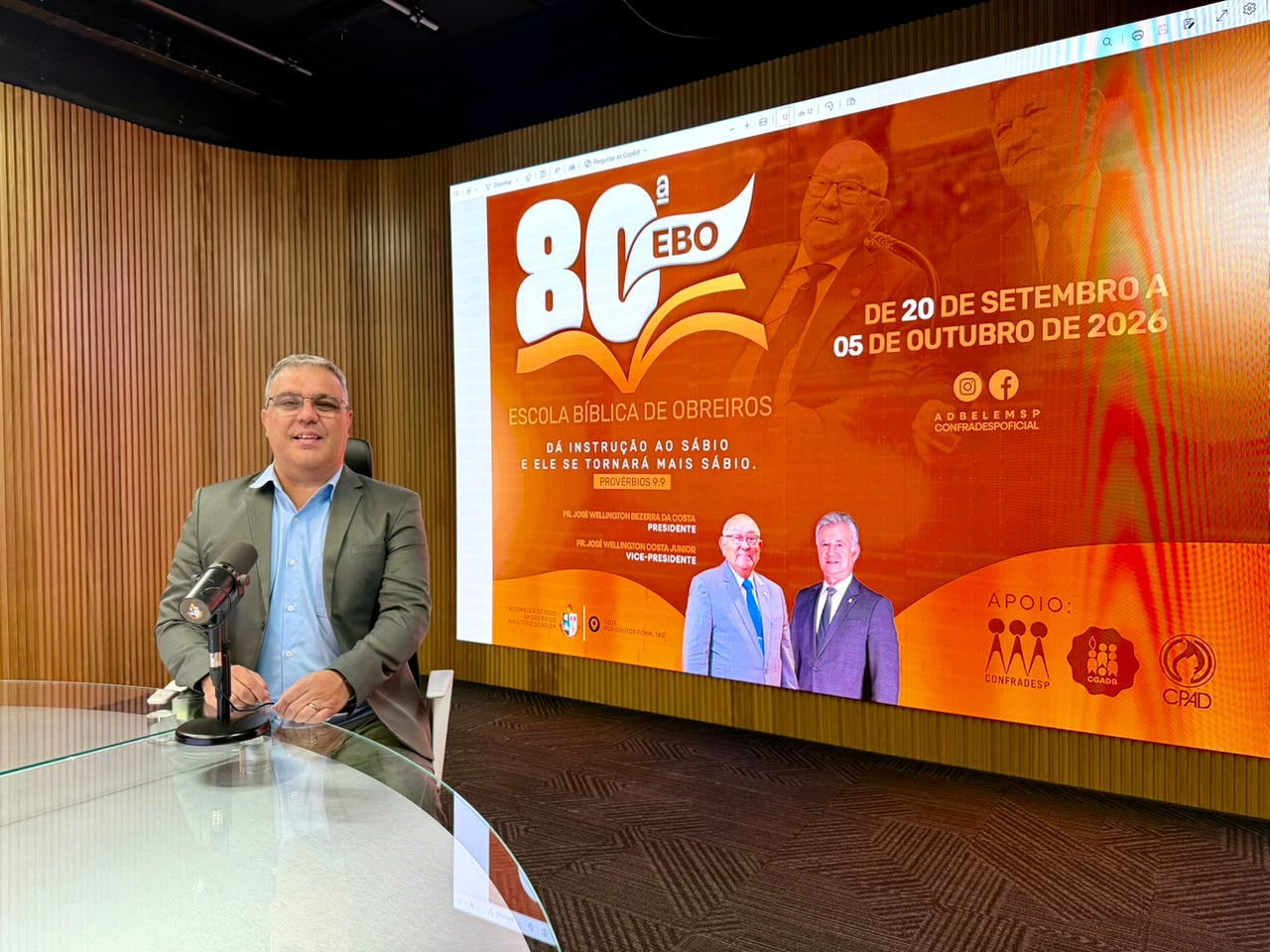 Rádio AD FM lança quadro ‘Curiosidades da Escola Bíblica de Obreiros’